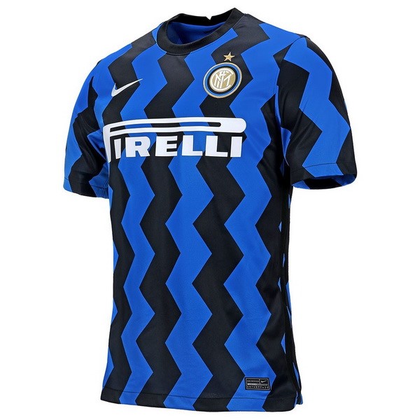 Camiseta Inter De Milán Replica Primera Ropa 2020/21 Azul